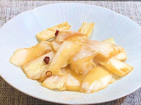 【糖醋白菜】白菜の甘酢炒め